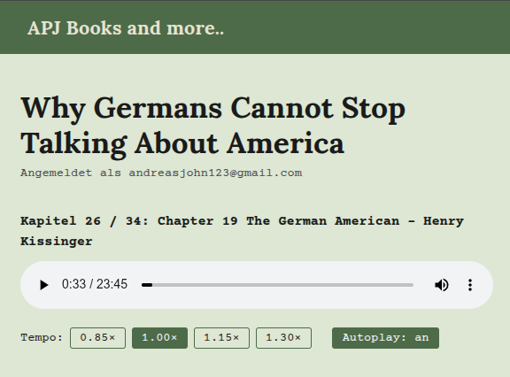audiobook streaming