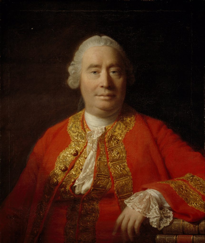David Hume (1766) Porträt von Allan Ramsay