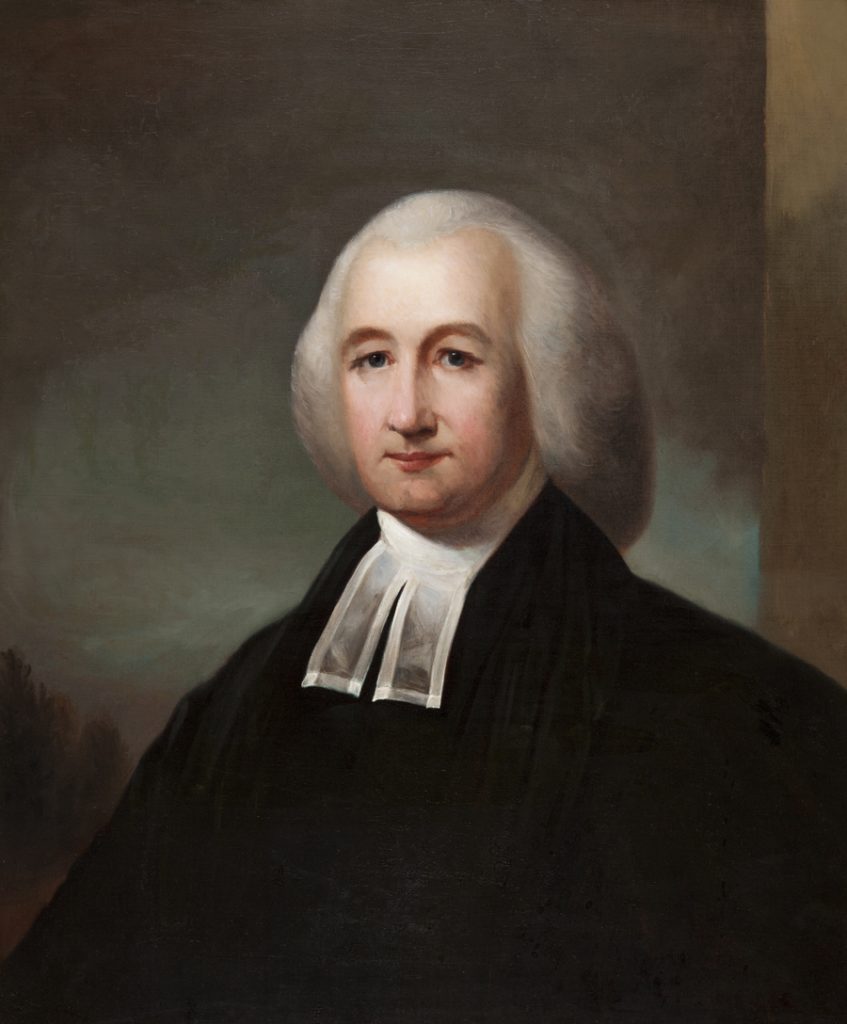 Portrait of Henry Melchior Muhlenberg. Preservation Society of Newport County; unidentified painter, after Jacob Eichholtz, public domain.