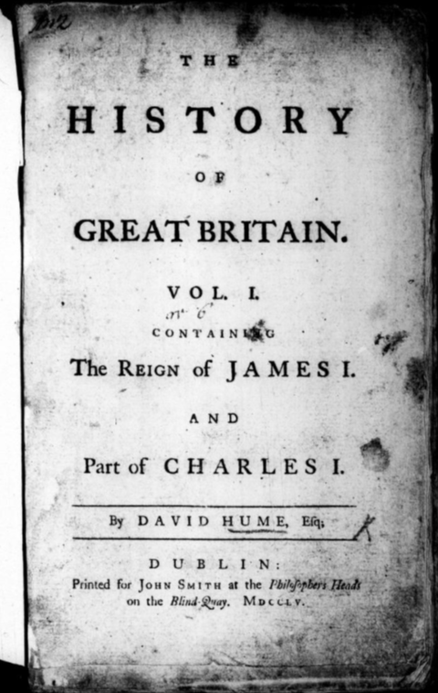 David Hume History Britain Vol. 1